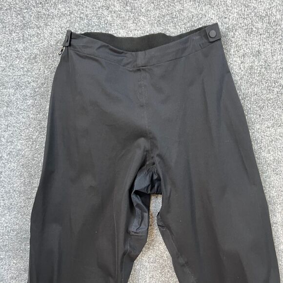 Patagonia Pants Womens S Small Black Spraymaster Water Repellent Full Side Zip - Picture 3 of 12